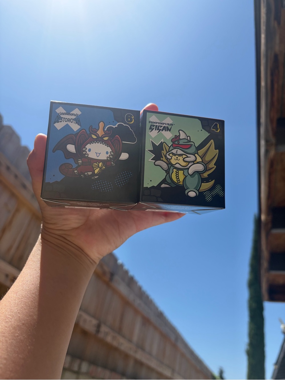 Sanrio Collectible Mini Box Set - Blue & Green Artwork